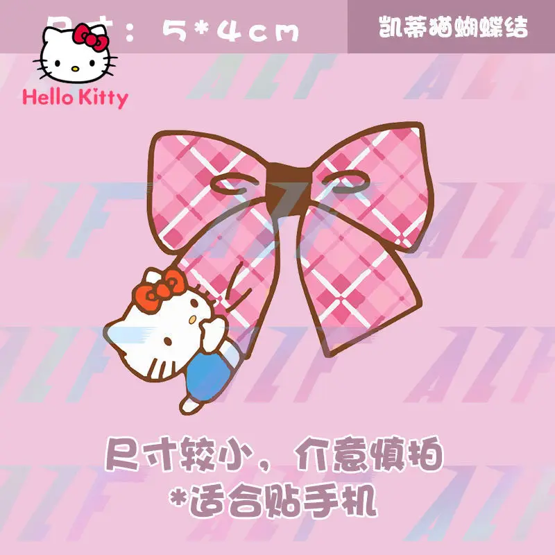 Стикер Hello Kitty для мотоцикла и автомобиля милые Мультяшные аппликации HelloKitty