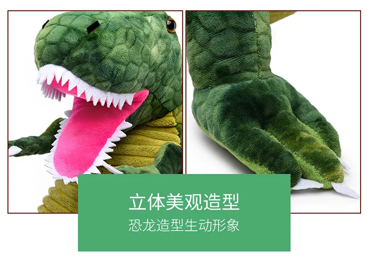 Горячая Большая 3D Динозавр плюшевая сумка мультфильм динозавр рюкзак животное Юрского периода Детская сумка кошелек детский подарок