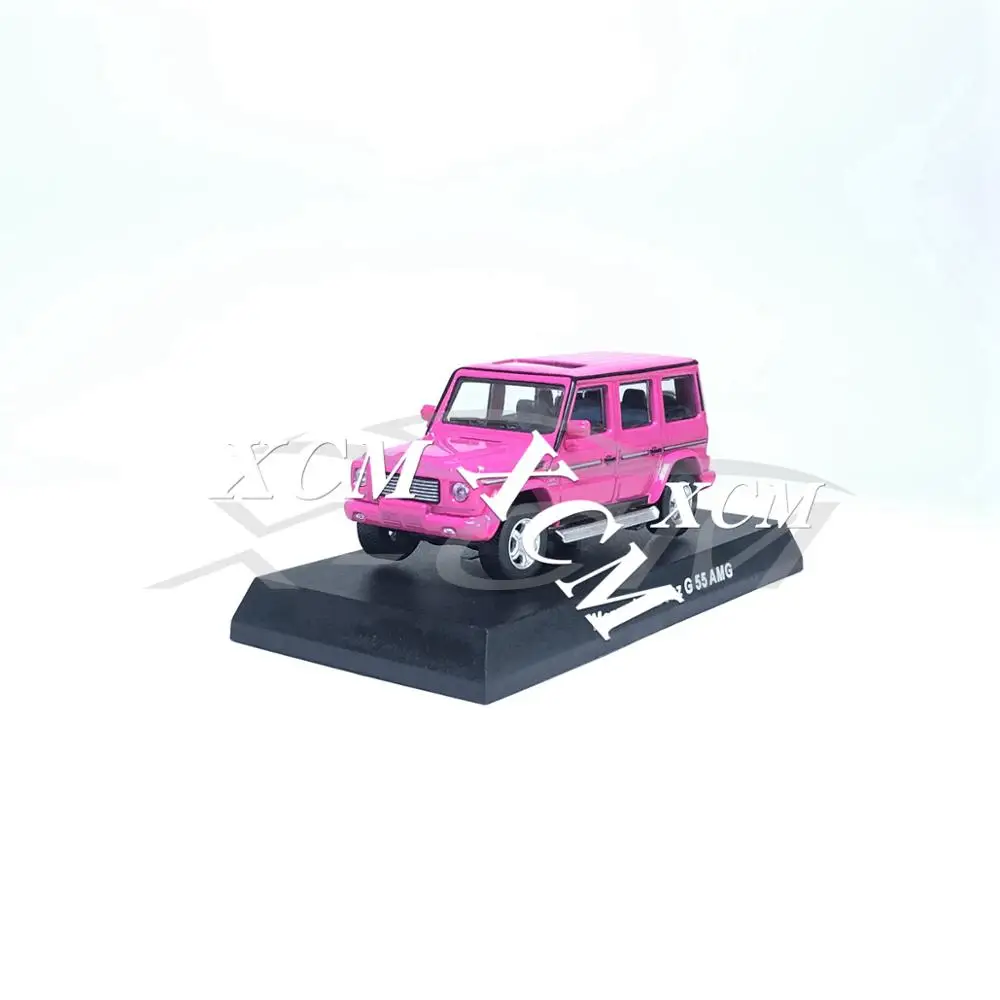 Литая под давлением модель автомобиля для Kyosho G 55 A M 1:64 (розовый) + маленький