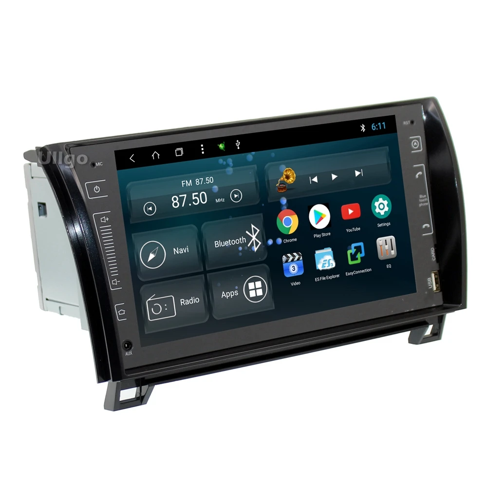 9 дюймов Восьмиядерный Android 8 1 автомобильный dvd gps для Toyota Tundra Sequoia Авторадио GPS
