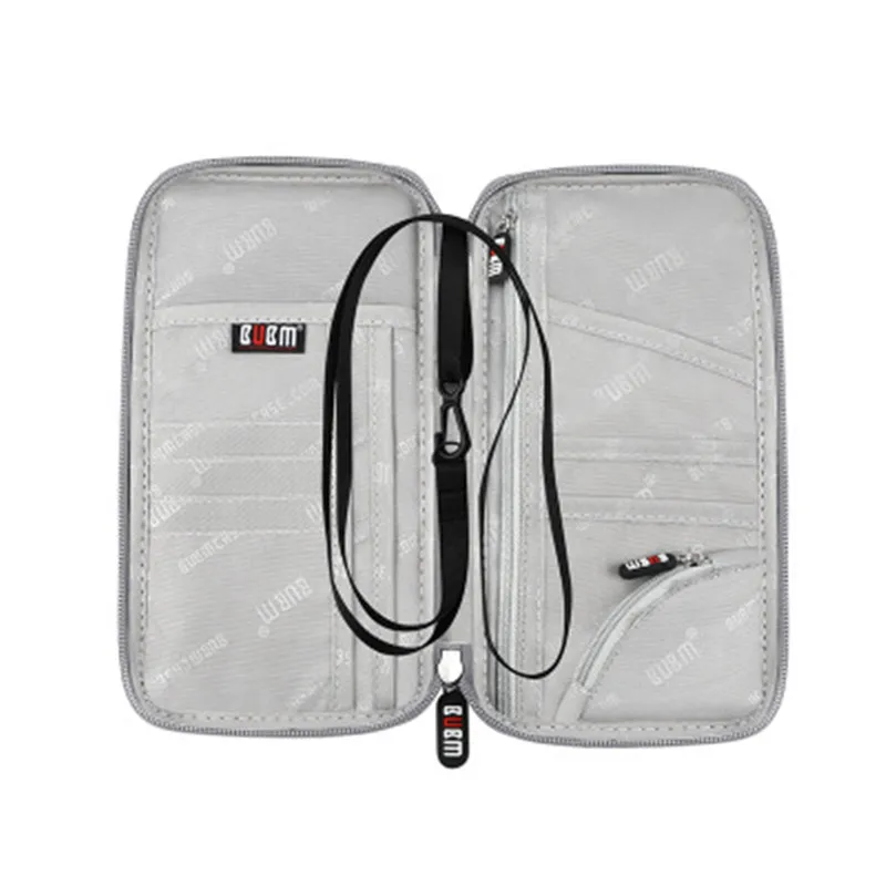 Многофункциональная дорожная сумка для хранения кошелек паспорта и карт