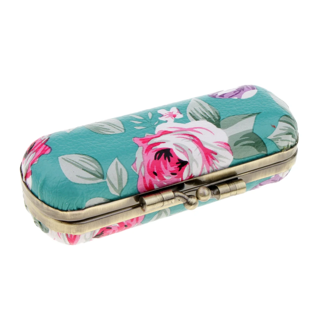 

Blesiya Chinese Handmade Vintage Luxurious Lipstick Case Lip Balm Box