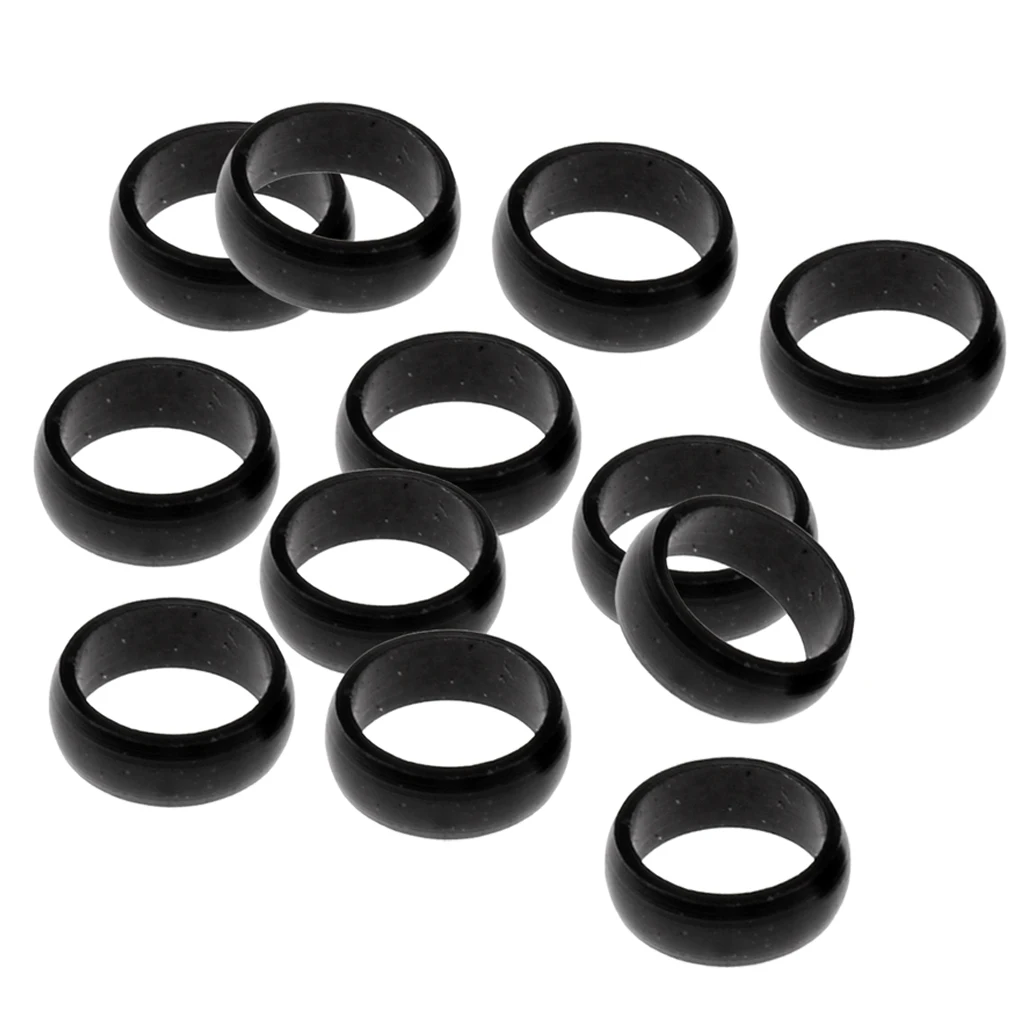 12Pcs Dart Sharft Protector Spare Gripper Ring Slot Lock Darts Grip Rings |