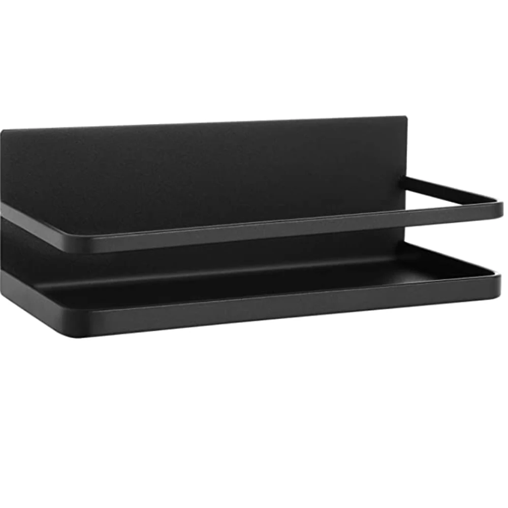 

Refrigerator Side Storage Rack Shelf Magnetic Single Layer Spice Fridge Wall Organization Kitchen Freezer Hanging Holder