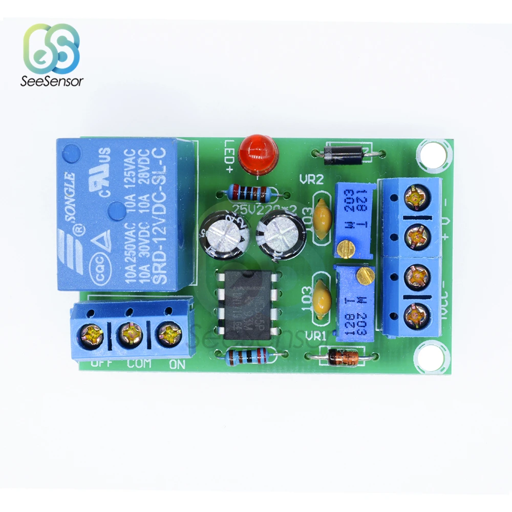 Плата зарядки аккумулятора контроль 12 В интеллектуальное зарядное устройство