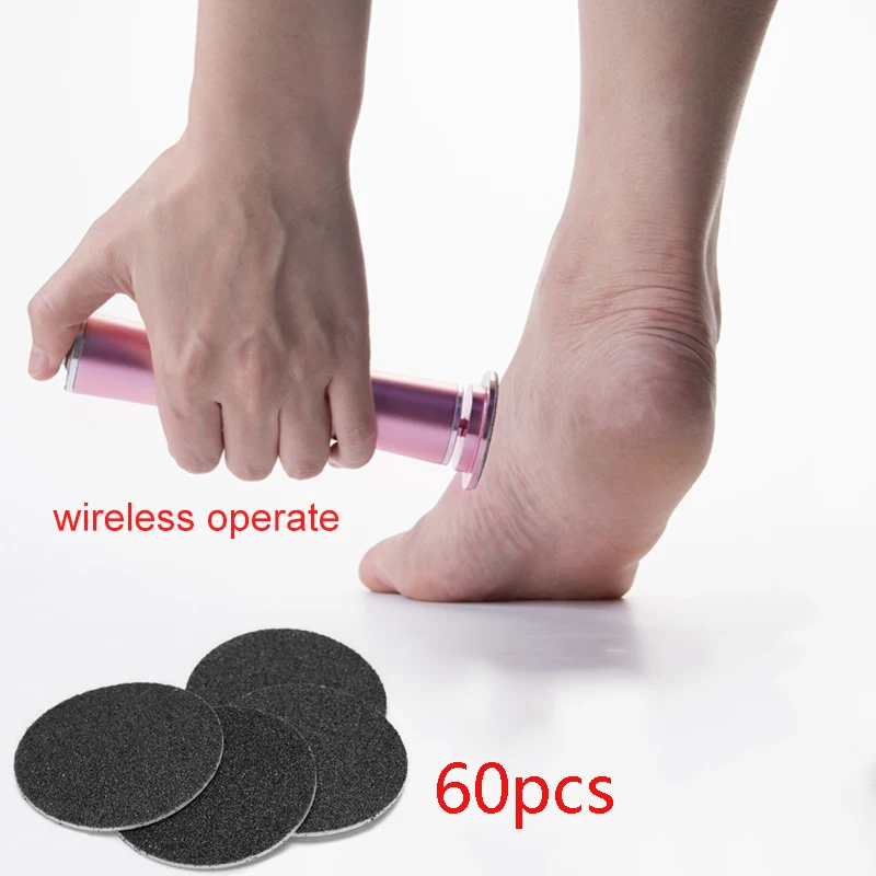 

Professional Electric Exfoliator Dead Skin Removal Foot Polisher Remover ReChargeable Electric Foot File EU Plug