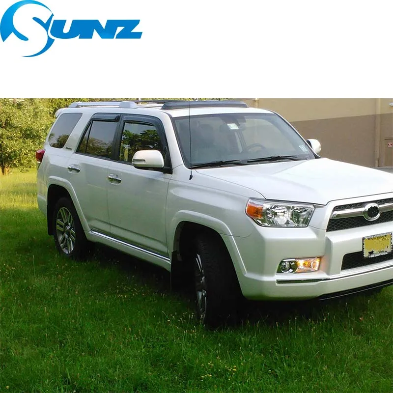 Черный цвет, вид сбоку дефлекторы дефлектор двери козырек для Toyota 4runner 1998 используются в качестве покрытия для Обтекатели стайлинга автомобилей SUNZ
