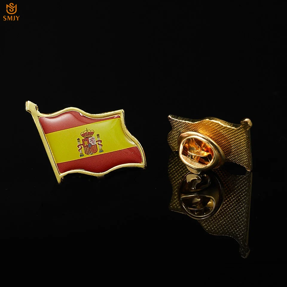 Памятная брошь с изображением герба Испании|Булавки и значки| |
