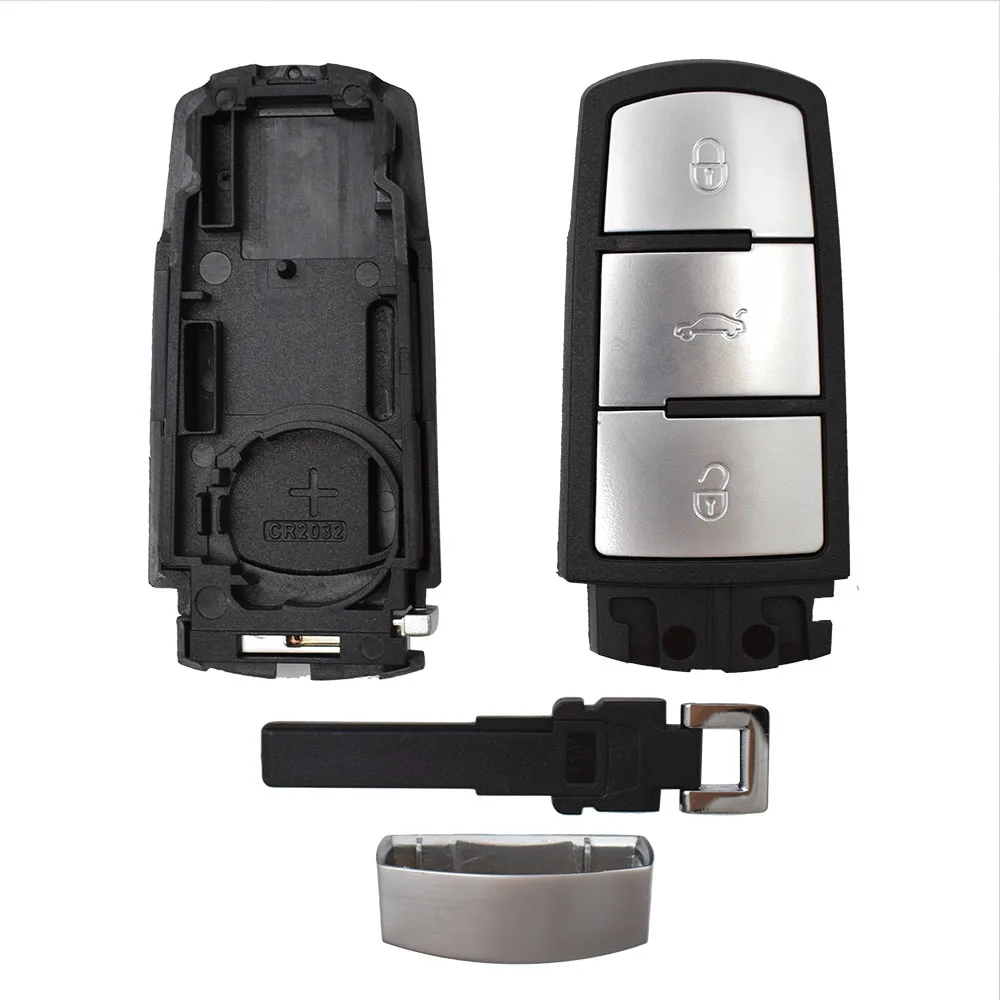 Корпус автомобильного ключа дистанционного управления Fob чехол для VW Passat B6 3C B7