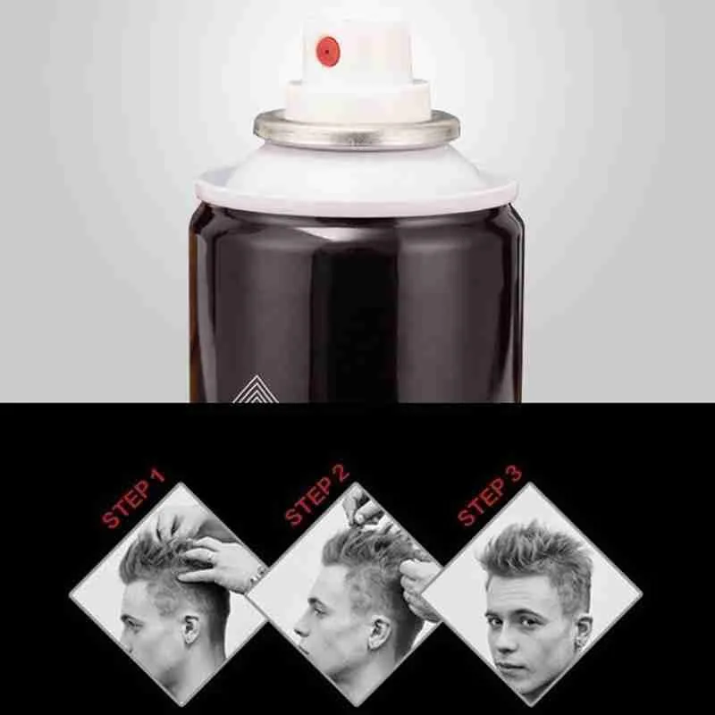 

120ml Fashion Hair Spray Unisex Smoky Gray Punk Style Light Grey Silver Disposable Hair Color Spray Girls Beauty Hair Colors
