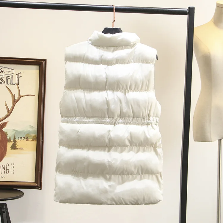 Повседневные жилеты размера плюс 2019 зимняя одежда модные Свободные теплые