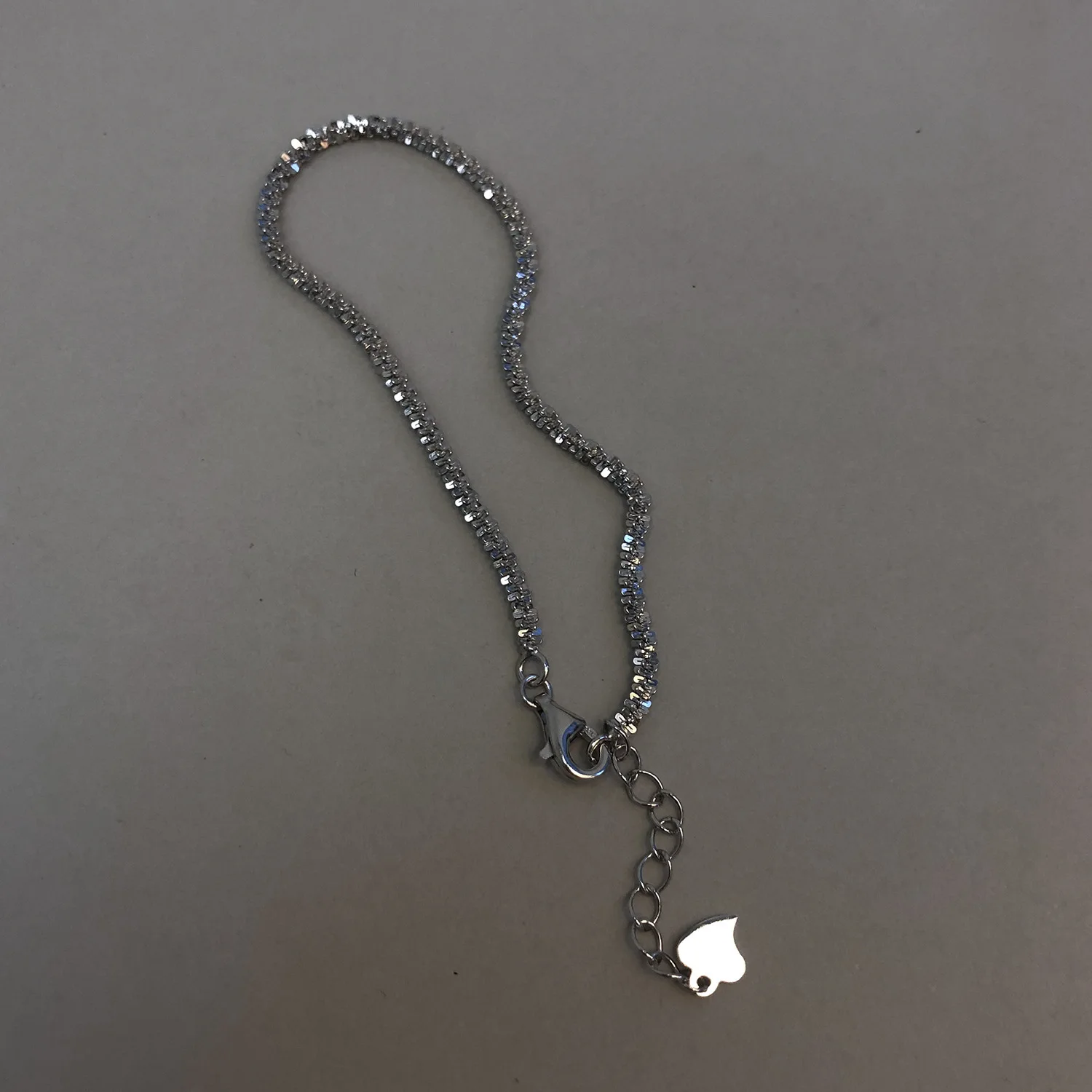 

925 Sterling Silver Sparkling Bracelet Design for Women