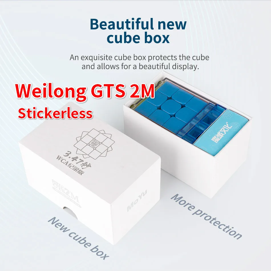 Магнитный куб Moyu Weilong WRM 2020 3x3x3 GTS V2 3 M Magnetic/GTS2/GTS2M V3 GTS3M|Головоломки| |