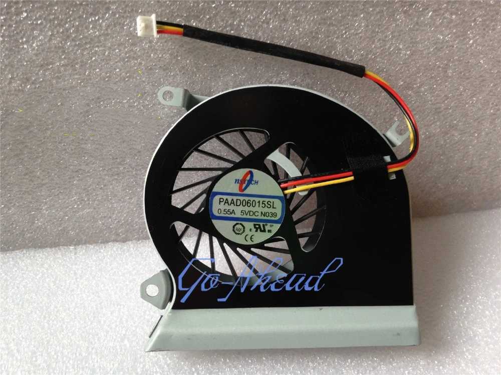 

New CPU Cooling Cooler Fan For MSI GE70 2OE-017US 2PE MS-1759 Laptop PAAD06015SL 3 pin 0.55A 5V DC Raditor
