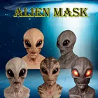 Маска Инопланетянина на Хэллоуин, страшная ужасная маска инопланетянина, волшебная маска, маска на Twarz, маска для лица, маска для лица