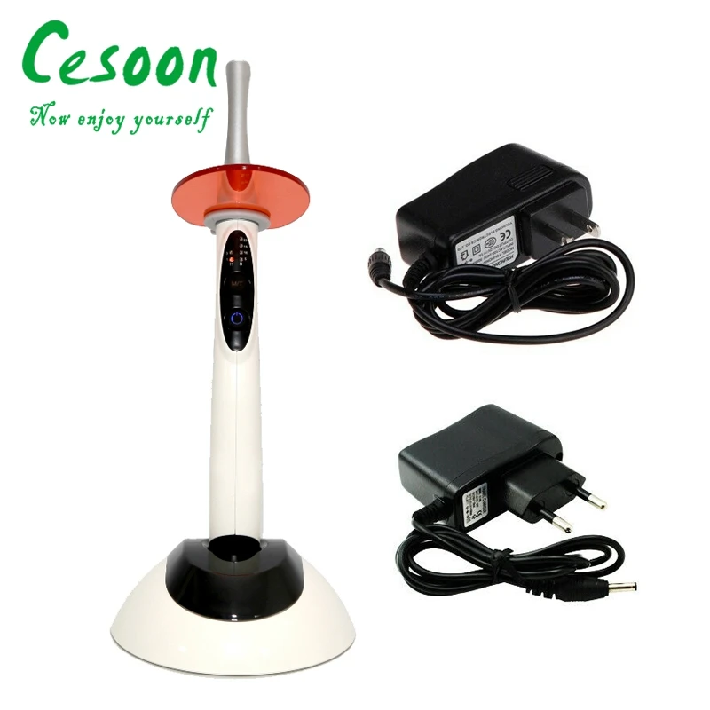 Беспроводная Светодиодная лампа для полимеризации зубов 1 сек 2300 МВт | Красота и