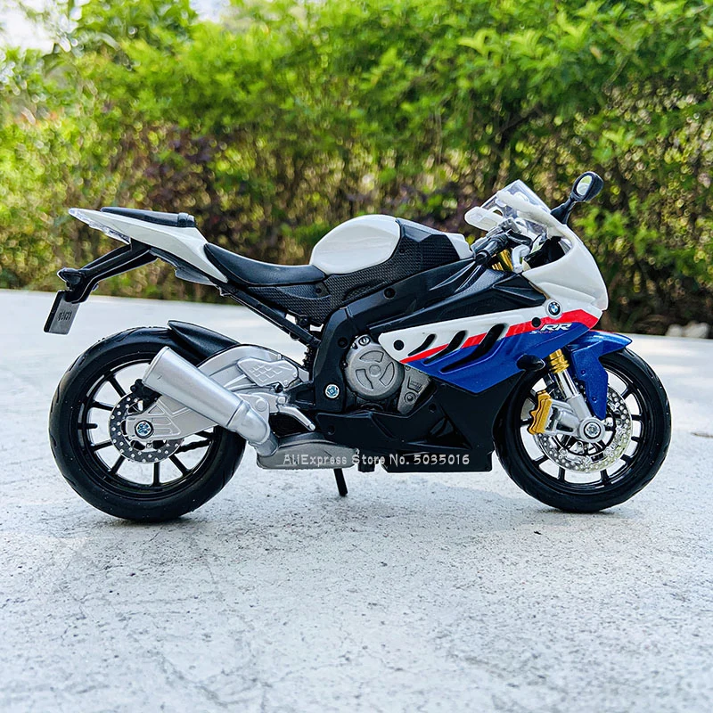 Модель мотоцикла Maisto 1:12 BMW S 1000 RR из сплава оригинальная Авторизованная модель