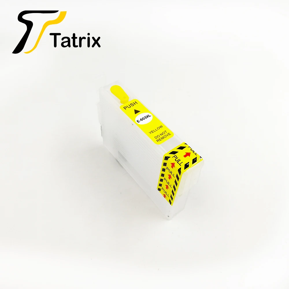 Чернильный картридж Tatrix 603XL T603 T603XL многоразовый для принтеров Epson с чипом ARC на |