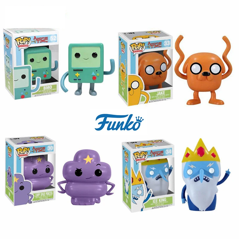 FUNKO POP Kids Favor мультфильм время приключений милый BMO и Джейк Виниловая фигурка Коллекция Модель игрушки для подарка на день рождения