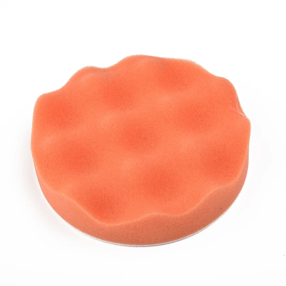 

Orange sponge pad Polishing wheel Kit Adapter Grinder Detailing Polisher
