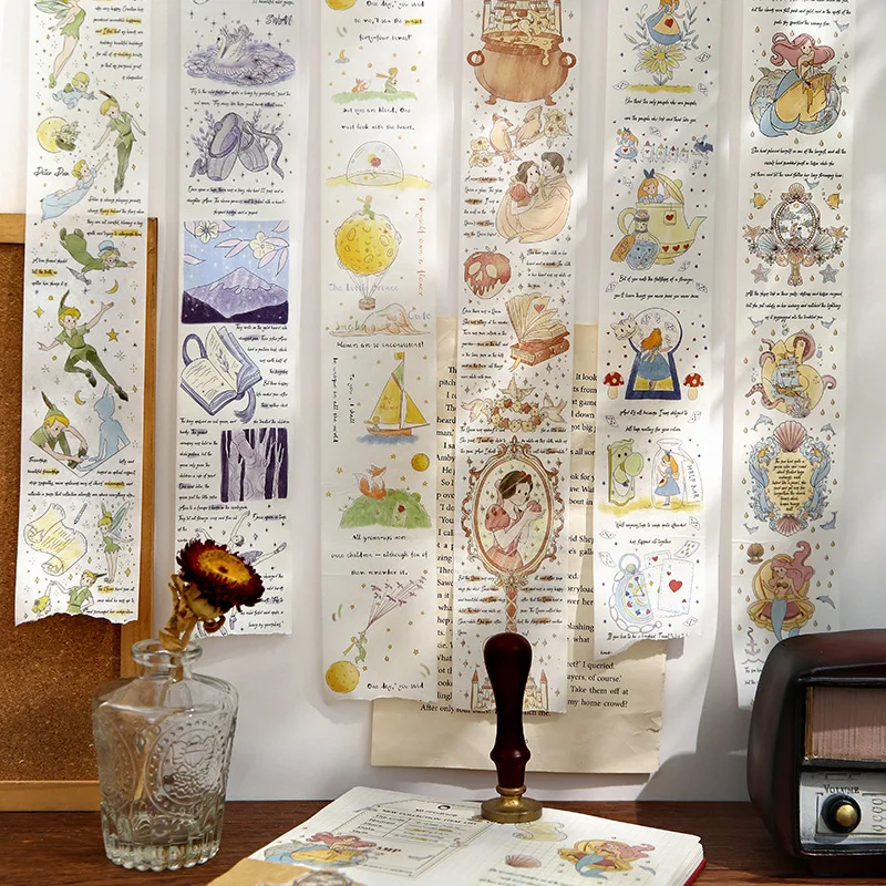 

6 см x 3 м кавайная сказочная васи лента белоснежный Маленький принц милый Сделай Сам Скрапбукинг коллаж Васи школьные канцелярские принадле...