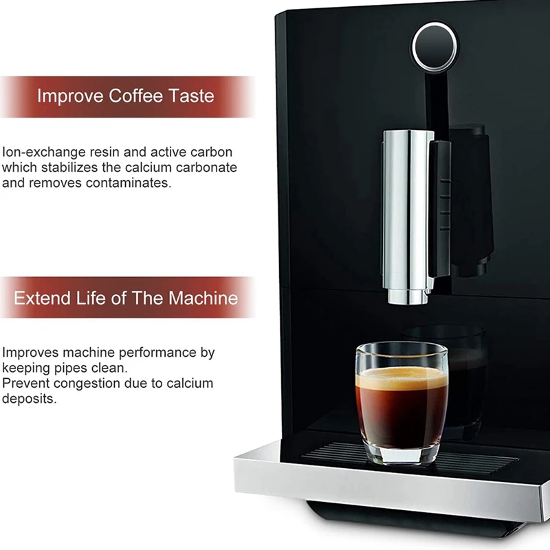 

Coffee Machine Water Filter for Jura Claris Blue Automatic Espresso Compatible with ENA3/4/5/9,J9/C60/F50