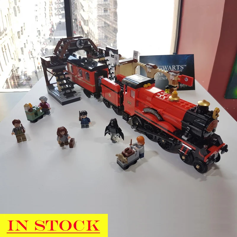 11006 Potter Magic World Movies Series H gwarts Express 801 шт. модель строительные блоки кирпичи совместимые 75955 игрушки