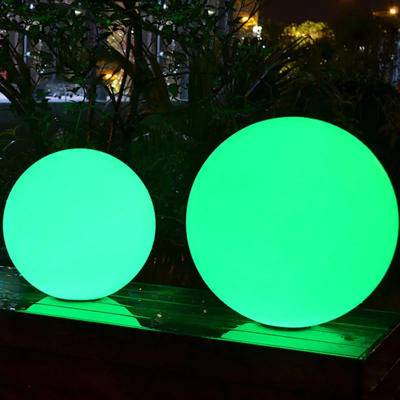 Водонепроницаемый зарядный цветной шар ночные светильники для бассейна