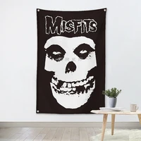 rock and roll stickers famous band posters wall hanging hd printing art music studio home decoration banner flag for gift d4