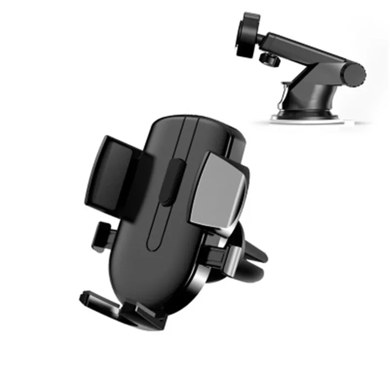 

Car mobile phone air outlet bracket suction cup gravity induction car mobile phone holder long pole telescopic creative universa