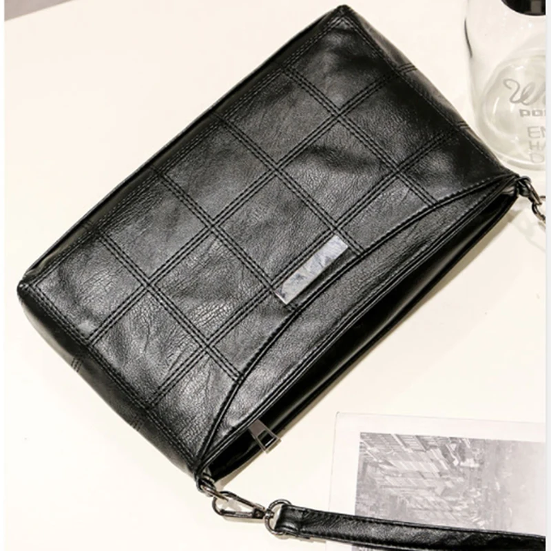 

Fashion Crossbody Bag For Women Shoulder Bags Ladies Handbag Female Vintage Leather Plaid Messenger Bag Borsa Donna Dames Tassen
