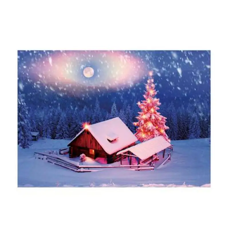 Пазлы деревянные сборки Картина Пейзаж Декор головоломка декомпрессии стресс