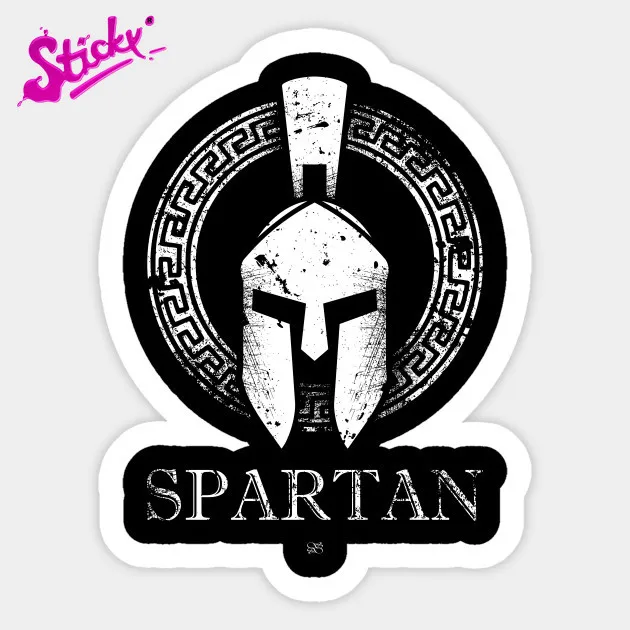 

STICKY Molon Labe Spartan Helmet Decal Gun Rights Anime Car Sticker Decal Decor Motorcycle Off-road Laptop Trunk Guitar PVC