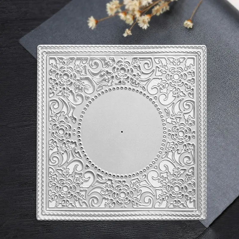 2021 Новый крышка металлический Трафаретный вырубной штамп Скрапбукинг Сделай Сам