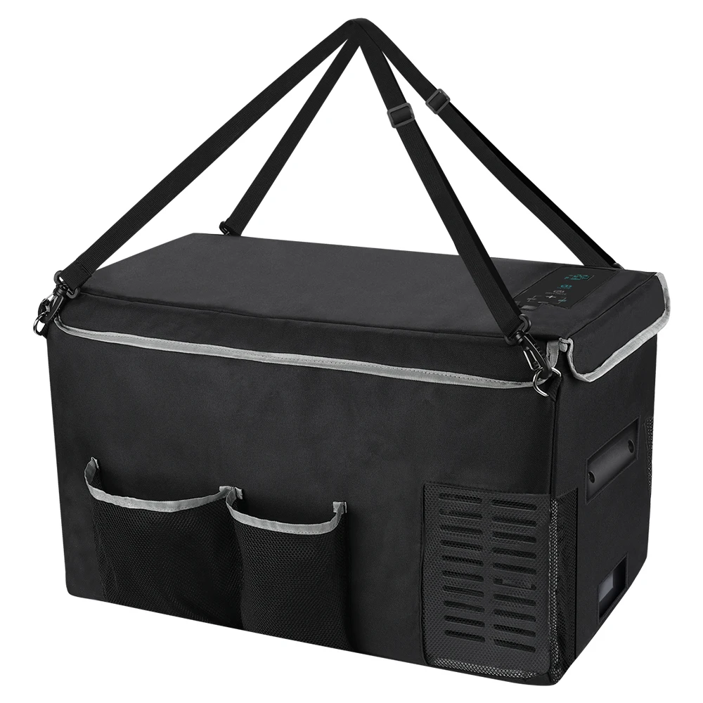 

25L Car Refrigerator Storage Bag Portable Carry Bag for Mini Fridge Keep Cooling Drip-proof (Not the fridge)