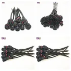 5 пар 3Pin большой светодиодный разъем штекер-гнездо водонепроницаемый кабель IP68 20 см провода косичка для светодиодных модулей ws2811 2812b Светодиодная лента