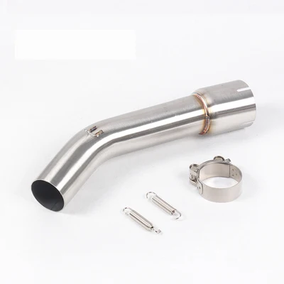 Motorcycle Exhaust Motorbike Muffler Escape Link Pipe Middle Fit for Fz1 Fz 1 FZ1N FZ1000 | & Systems(Motorcycle)