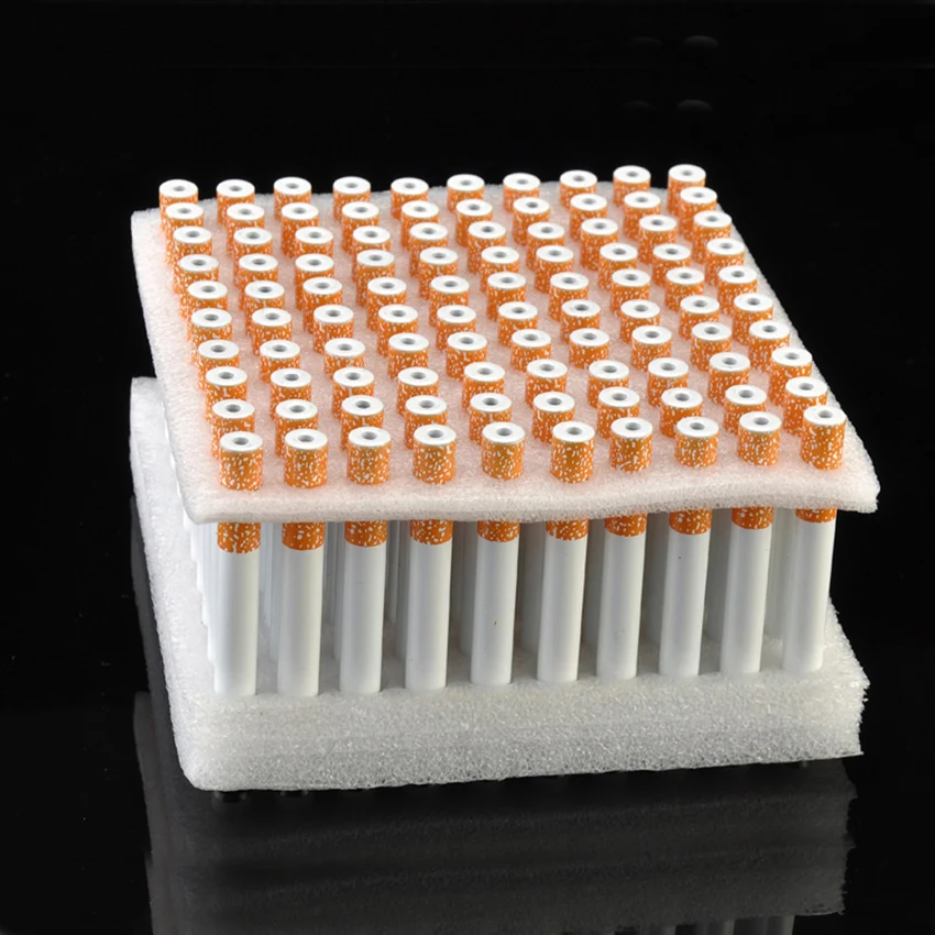 100 шт. металлическая алюминиевая переносная травяная табачная трубка в виде