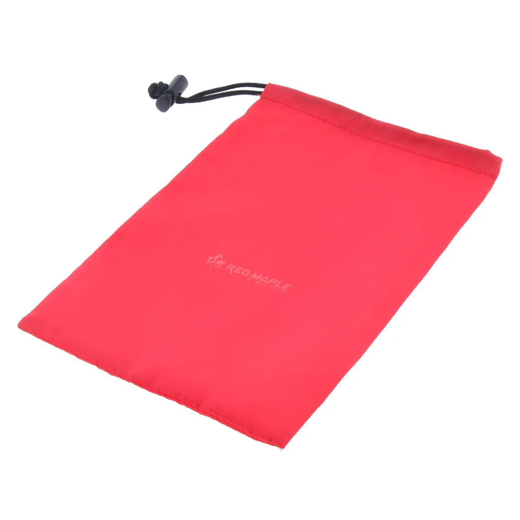 L Camping Tent Stakes Storage Bag Drawstring Sack Pouch Organizer Packing for BBQ Hiking Backpacking Fishing Swimming - Цвет: L