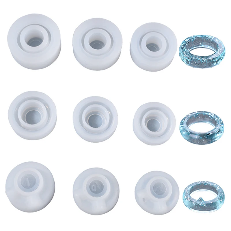 

Формы для колец из эпоксидной смолы, 3 шт.