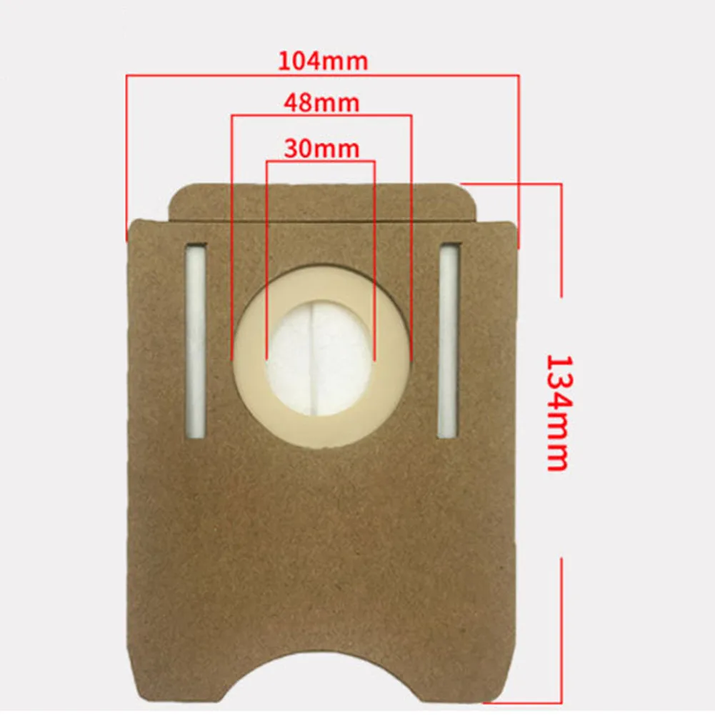 

5 Pack Dust Bags Fit For Midea S8 S8+ Robotic Vacuum Cleaner *100%Brand New And High Quality 2021 New