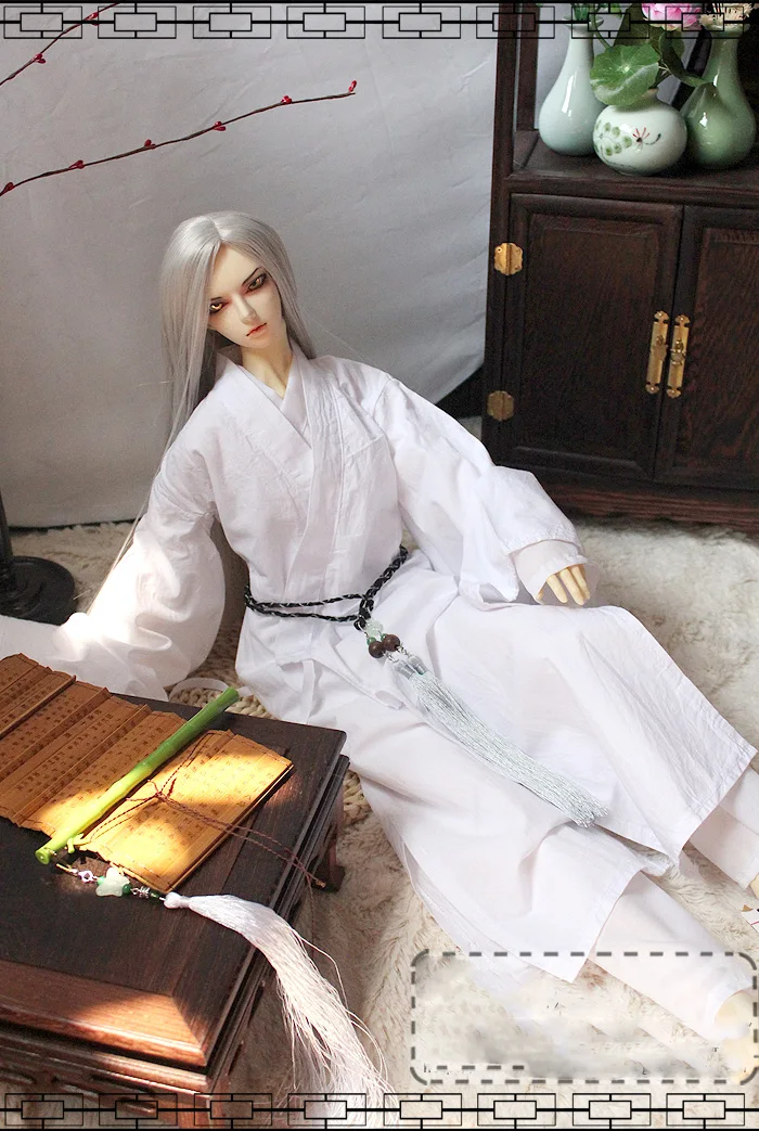 Фото Одежда и аксессуары для BJD 1/4 1/3: Древний костюм, Ханьфу, кимоно, нижнее белье для BJD/SD SSDF EID ID72 Strong Uncle Doll A0680 №2