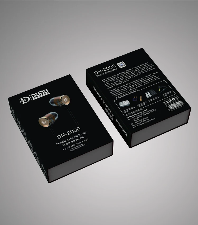 Оригинальные наушники Dunu DN2000 DN-2000 Hi-Fi с тремя драйверами, гибридные IEMs премиум класса с 3 полосами, наушники-вкладыши