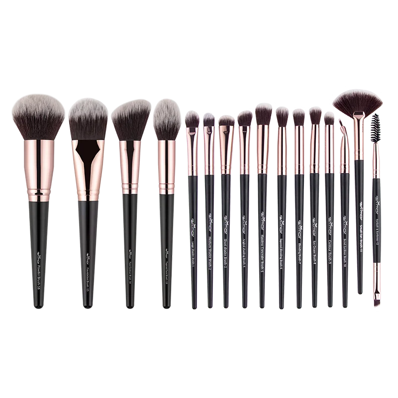 

Anmor 4-16Pcs Makeup Brushes Set Professional Eyeshadow Foundation Blush Powder Eyeliner Eyelash Lip Make Up Brush Cosmetic Tool