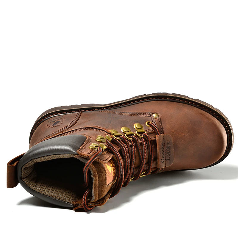 Мужская обувь для походов дышащая тактическая из натуральной кожи