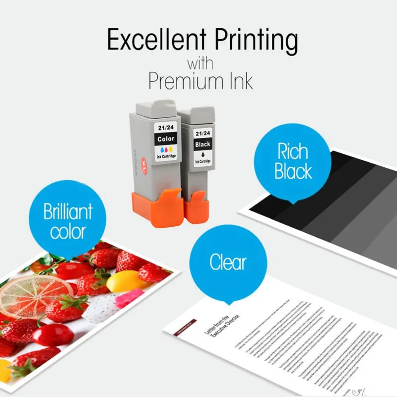 Совместимость BCI21 21 BCI24 24 струйный картридж для принтеров Canon Ink PIXMA iP1000 iP1500 iP2000 MP110
