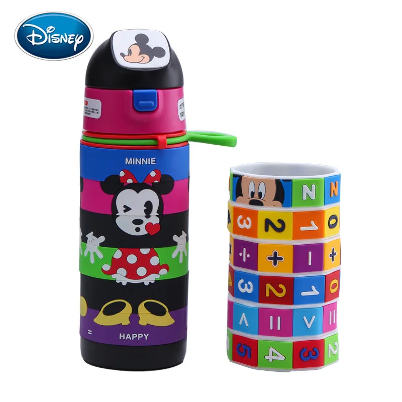 Дисней детская соломенная чашка-головоломка вакуумная нержавеющая сталь прямая