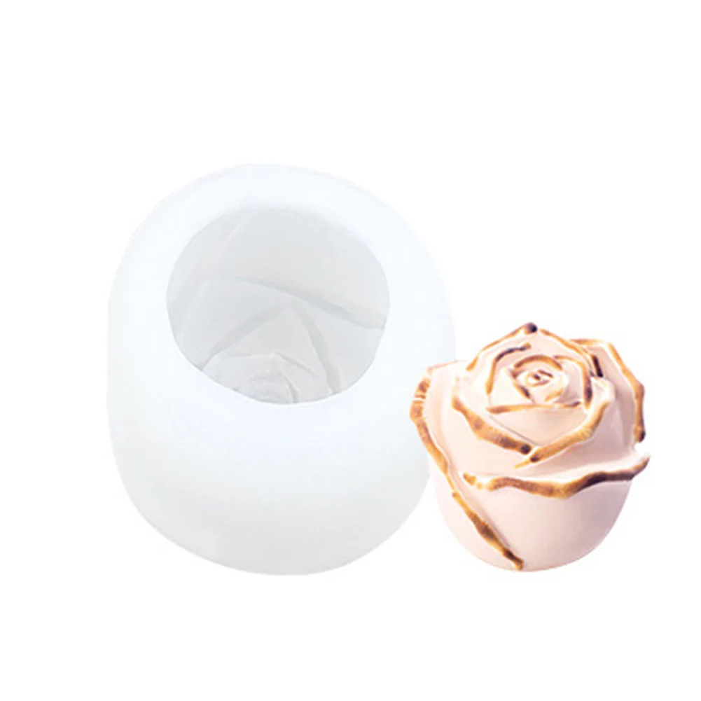 Роза Форма 3D Мороженое Желе кубики производитель пресс форм вечерние