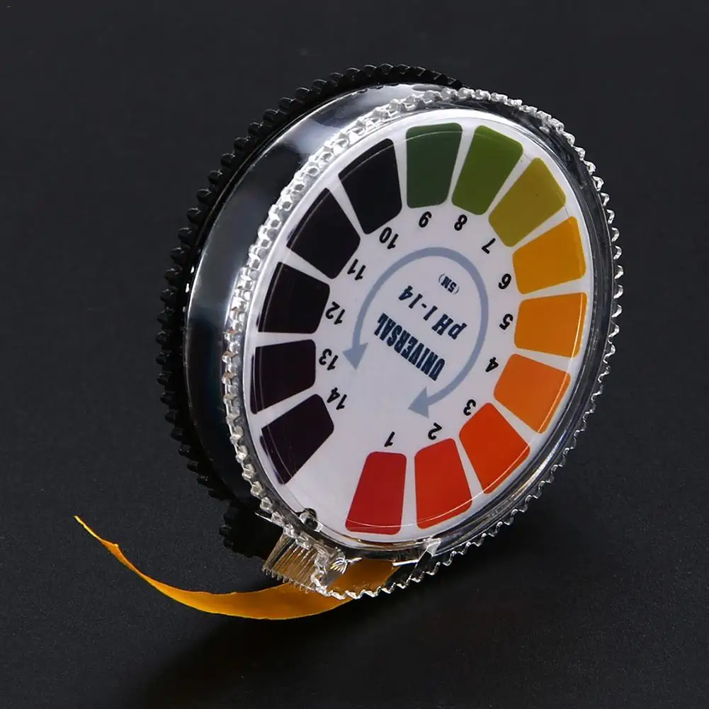 5 м 0-14 PH тестовые бумажные полоски рулон индикаторная бумага для щелочей и кислот