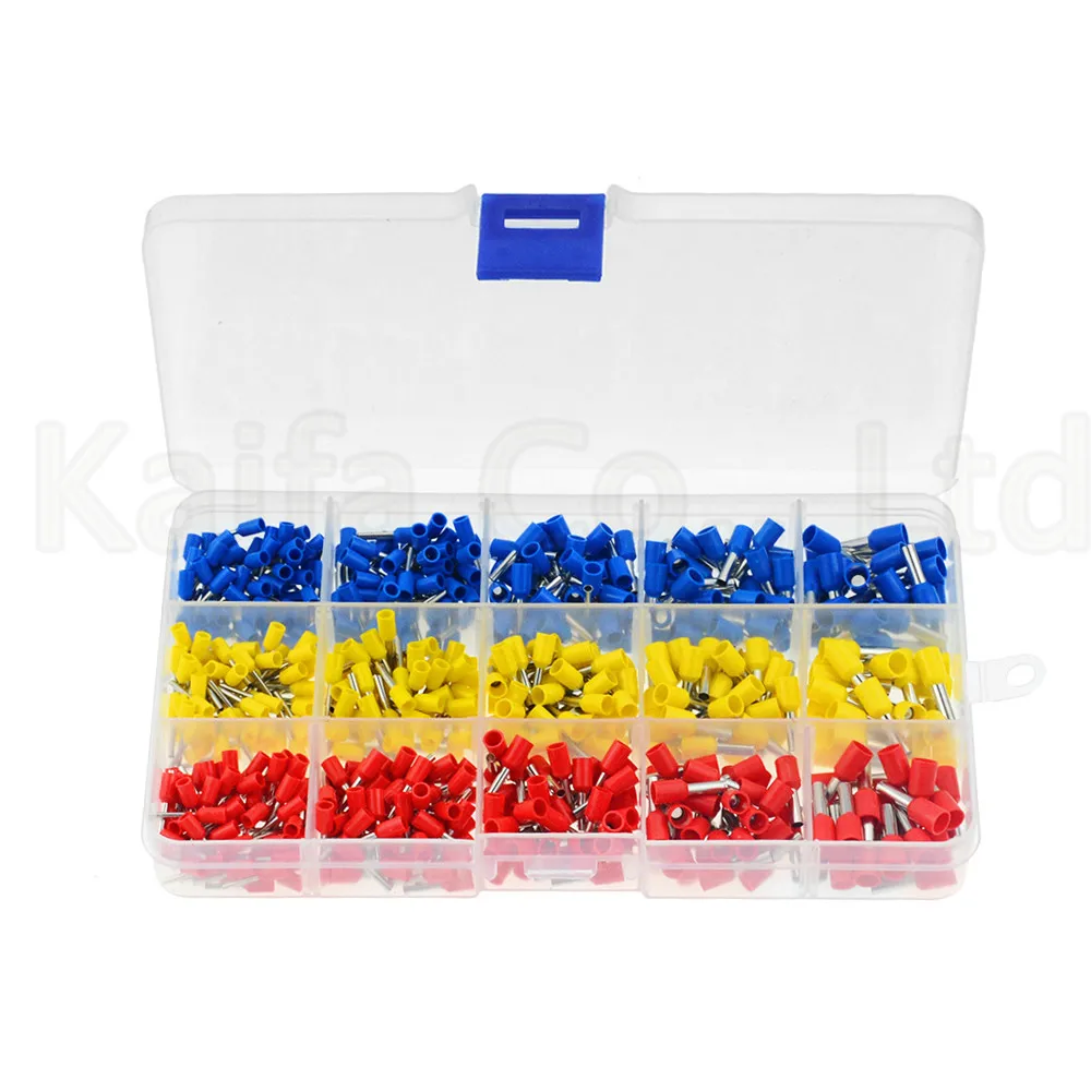 600 шт./лот cooper Ferrules комплект провода медь обжимной разъем Изолированный Шнур